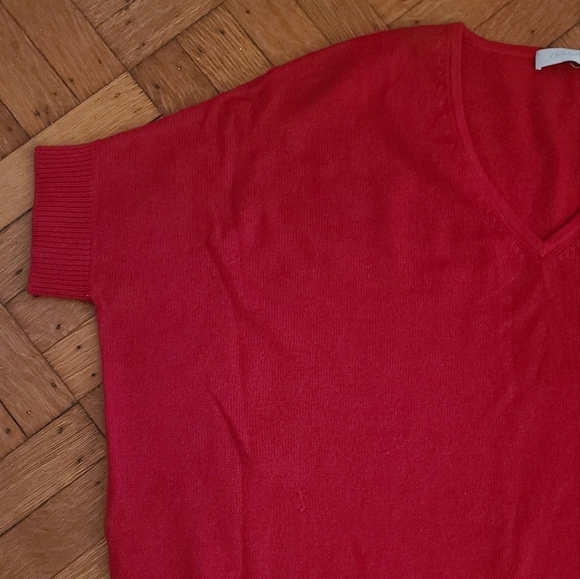 Christopher Fisher short sleeve knit sweater - Picture 3 of 7